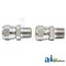 A & I Products Straight Female JIC Swivel X Male NPT Adapter (2 Pack) 3.75" x4" x2" A-43D44 - alternate 2